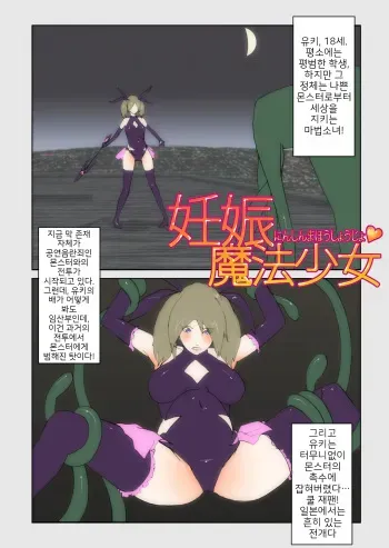 [TiForP] Ninshin Mahou Shoujo | 임신 마법소녀 [Korean] manga cover