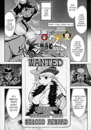 [Kiken Sisou] Princess Fall Down -Darakuhime- Chapter.Fragment [Korean] manga cover