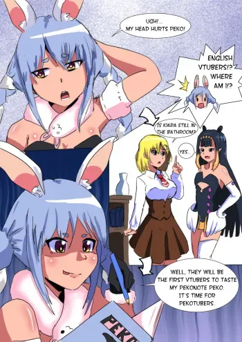 Pekonote manga cover