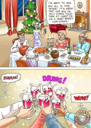 [Seduced Amanda] Amanda's Christmas Party manga cover
