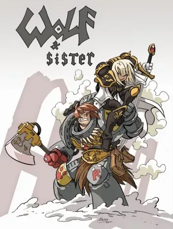 [NachoMon] Wolf and Sister (Warhammer 40K) manga cover