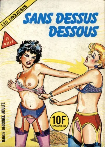 Elvifrance - Les drolesses - 019 - Sans dessus dessous manga cover