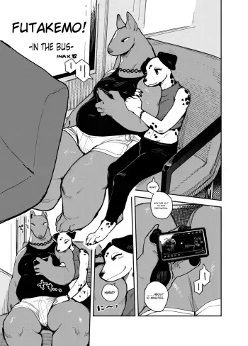 Futakemo ⚥ Girls! -In the Bus- manga cover