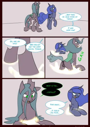 [Kanashiipanda] Royal Prank War: Portals (My Little Pony: Friendship is Magic) manga cover