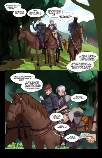 [Gabe] Tales of Beatrix - Knight and Mare (Legend of Queen Opala) manga cover