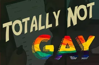 [Monkeyspirit] Totally Not Gay (Ongoing) manga cover