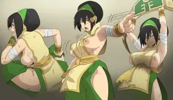 [CoolerINKER] TOPH BEIFONG (Avatar: The Last Airbender) manga cover