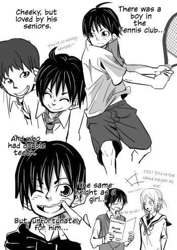 A Boy Who Had Bad Luck manga cover