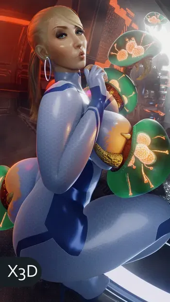 X3D - Samus Aran - Images 1 - 7 manga cover