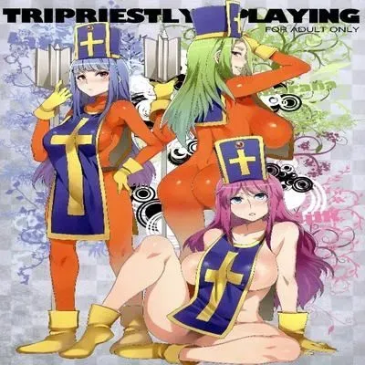 Tripriestly Playing [Doujinshi] manga cover
