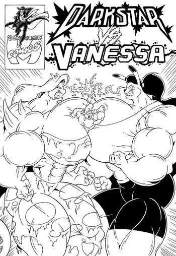 [Manthomex] Darkstar vs. Vanessa manga cover