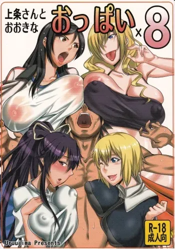 (COMIC1☆5) [Uruujima (Uruujima Call)] Kamijou-san to Ookina Oppai x 8 (Toaru Majutsu no Index) manga cover