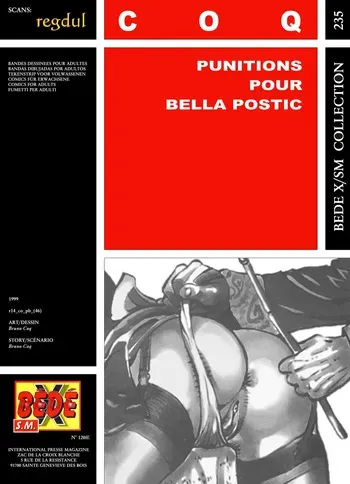 [Bédé X S.M. 235] Bruno Coq [= Pitek] - Punitions pour Bella Postic manga cover