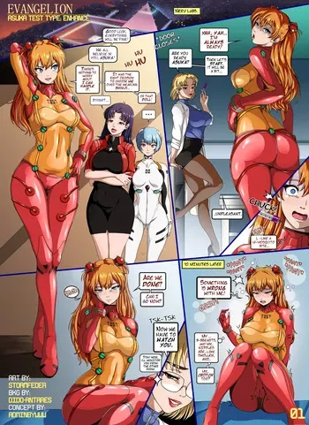 [StormFedeR] Asuka Test Type: Enhance (Neon Genesis Evangelion) manga cover