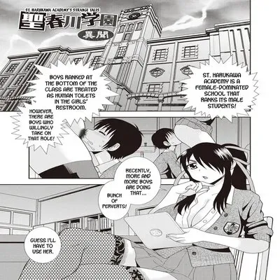 St Harukawa Academy's Strange Tales [Original] manga cover