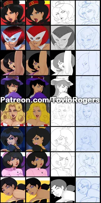 [Tovio Rogers] Dr. Mrs. The Monarch set + Extras (Venture Bros.) manga cover