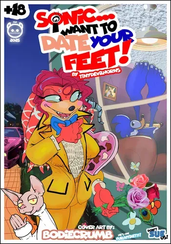 [TinyDevilHorns] Sonic... I want to Date your Feet! manga cover
