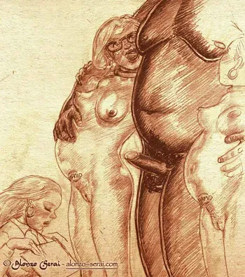 Alonzo Serai Artwork 02 manga cover
