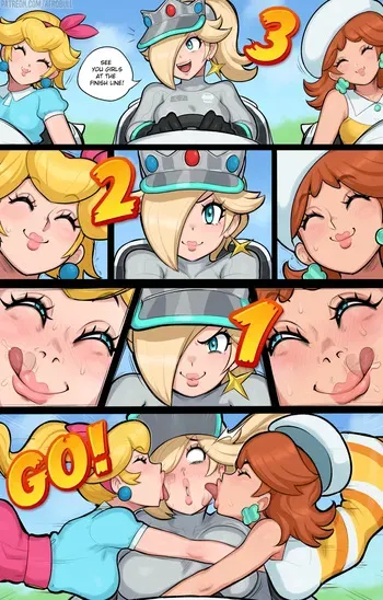 [Afrobull] Rosalina (Mario Kart) manga cover