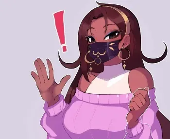 Dildo mask, gag under mask, dildo gag manga cover
