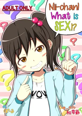 Niichan! What is SEX!? manga cover