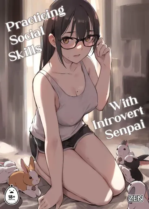 Practicing Social Skills with Introvert Senpai manga cover