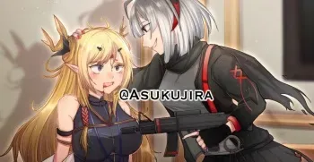 [Asukujira] 明日方舟—惊蛰×W (Arknights) manga cover