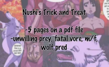 [JessicaRae] Nushi's Trick And Treat manga cover
