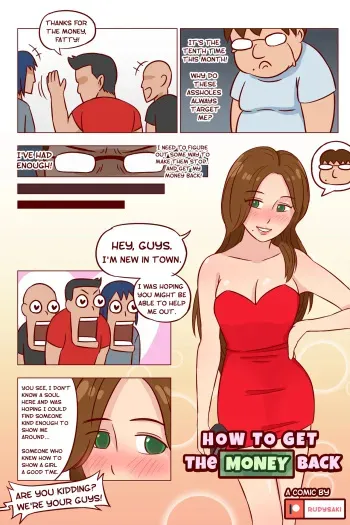 How to Get the Money Back manga cover
