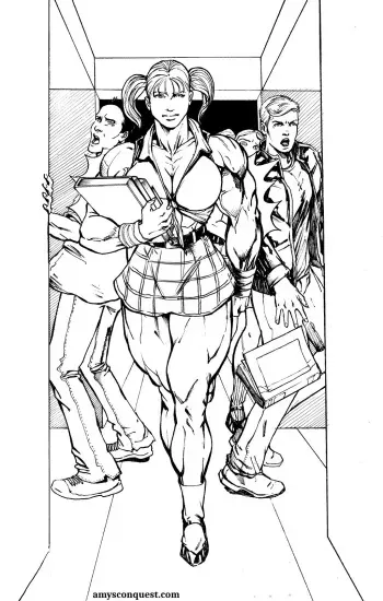Amy's Conquest Side Story 4 Part 1 manga cover