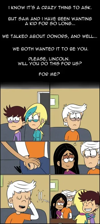 [ADullPerson] Luna's Favor [The Loud House] manga cover