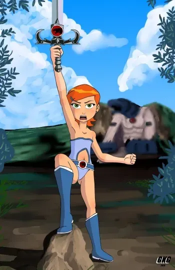[GKG] Gwen the Lord of the Thundercats (Ben 10) manga cover