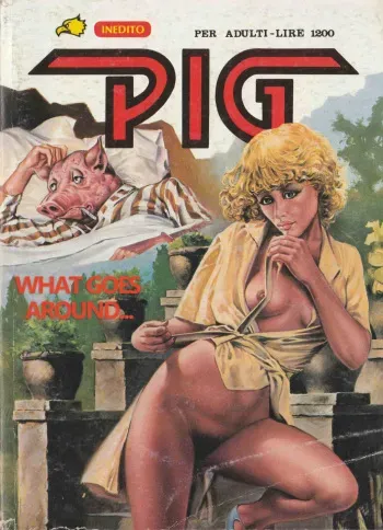 PIG #36 "WHAT GOES AROUND" - ENGLISH manga cover