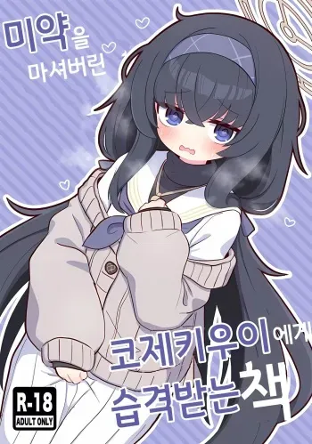 (C102) [Kemomimi chan Ya (Ichi yu gana)] Biyaku wo Nondeshimatta Kozeki Ui ni Osowareru Hon | 미약을 마셔버린 코제키 우이에게 습격받는 책 (Blue Archive) [Korean] manga cover