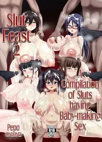 Mesu Zakari 2 - Inran Joshi-tachi no Tanetsuke Nakadashi SEX Shuu | Slut Feast 2 - A Compilation of Sluts Having Baby-Making Sex manga cover
