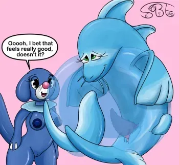 [SexyBigEars69] A Popplio and a Magical Space Dolphin manga cover