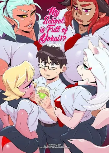 My School Is Full Of Yokai! | Mon école est pleine de Yokai ! [french][x-manga.net] manga cover