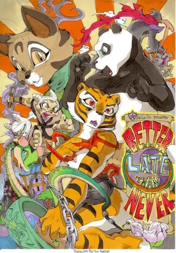 [Daigaijin] Mejor Tarde Que Nunca (Kung Fu Panda) Complete [Spanish] [Red Fox Makkan] manga cover