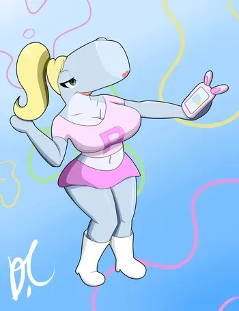 [CRANEBEAR] Pearl Krabs (Spongebob Squarepants) manga cover