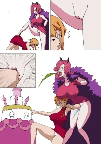 [ACB] Nami vs Galette (One Piece) manga cover