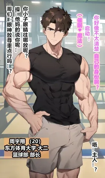 Basketball team leader - Zhou Yuxiang manga cover