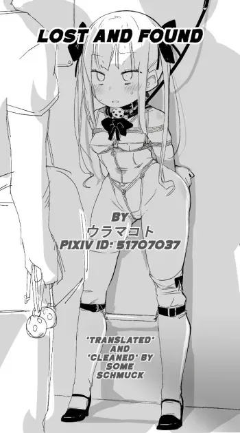 Lost and Found manga cover