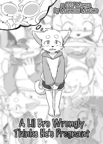 Manmosu Marimo - A Lil Bro Wrongly Thinks He's Pregnant Manga [English] [Digital] [Decensored] manga cover