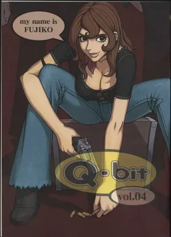 (C57) [Q-bit (Q-10)] Q-bit Vol. 04 - My Name is Fujiko (Lupin III) manga cover
