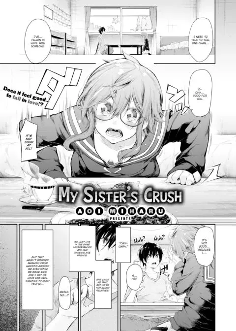 My Sister's Crush manga cover