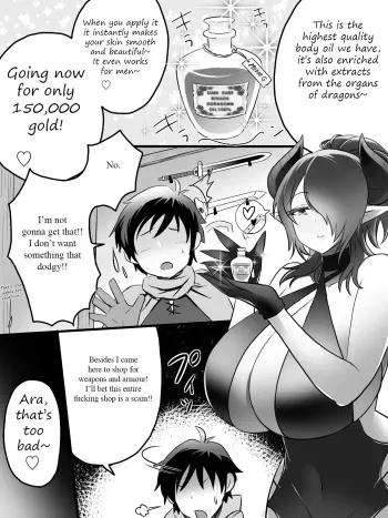 [Oneshota] A succubus doing business manga cover