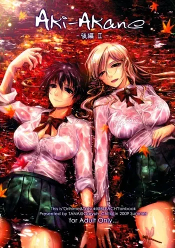 (C76) [Garyuh-Chitai (TANA)] Aki-Akane -Kouhen II- (Bleach) [korean] manga cover