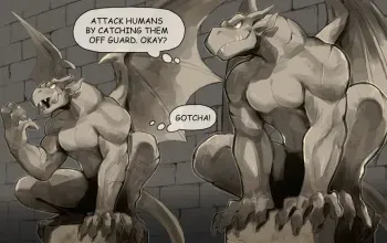 Gargoyles manga cover