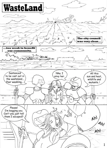 [Femfortefan] Wasteland (Incomplete) manga cover