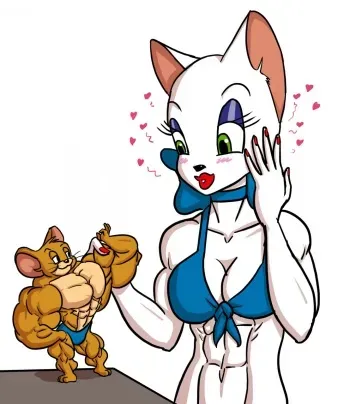 Tom and Jerry - Toodles Galore Muscles manga cover